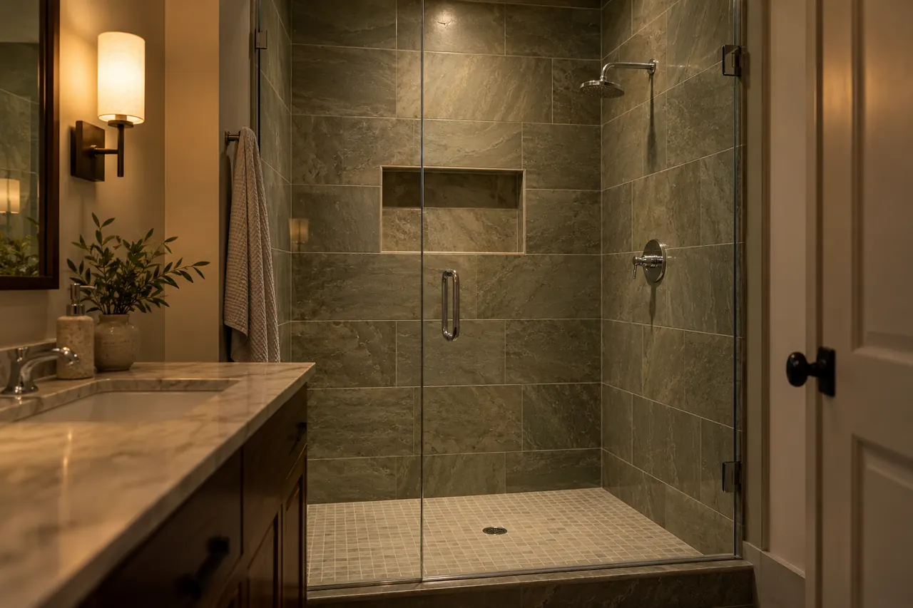 bathroom remodeling concept · Rowlett