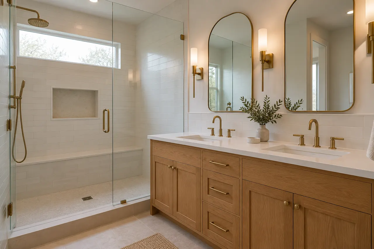 bathroom remodeling concept · Rowlett