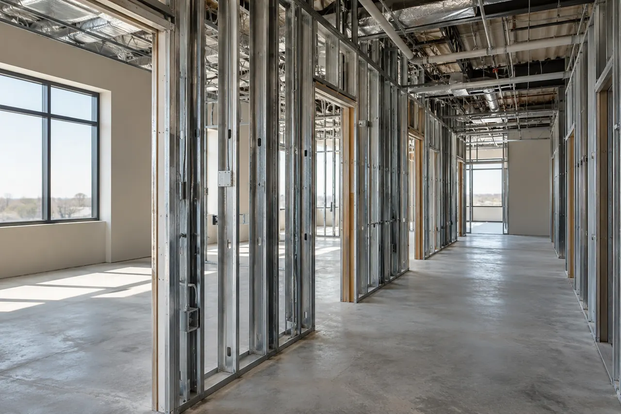 commercial construction concept · Rowlett