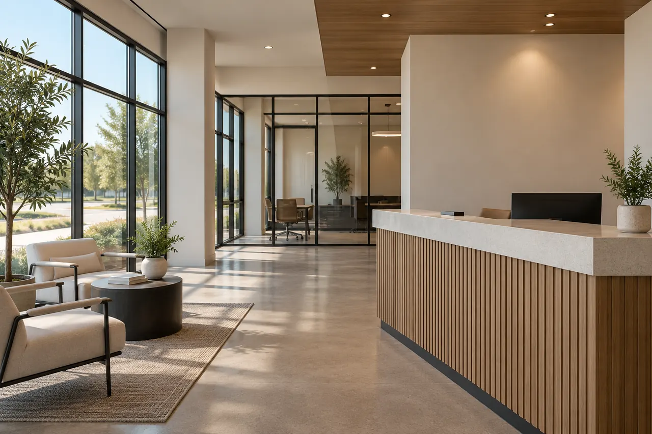 commercial construction concept · Rowlett
