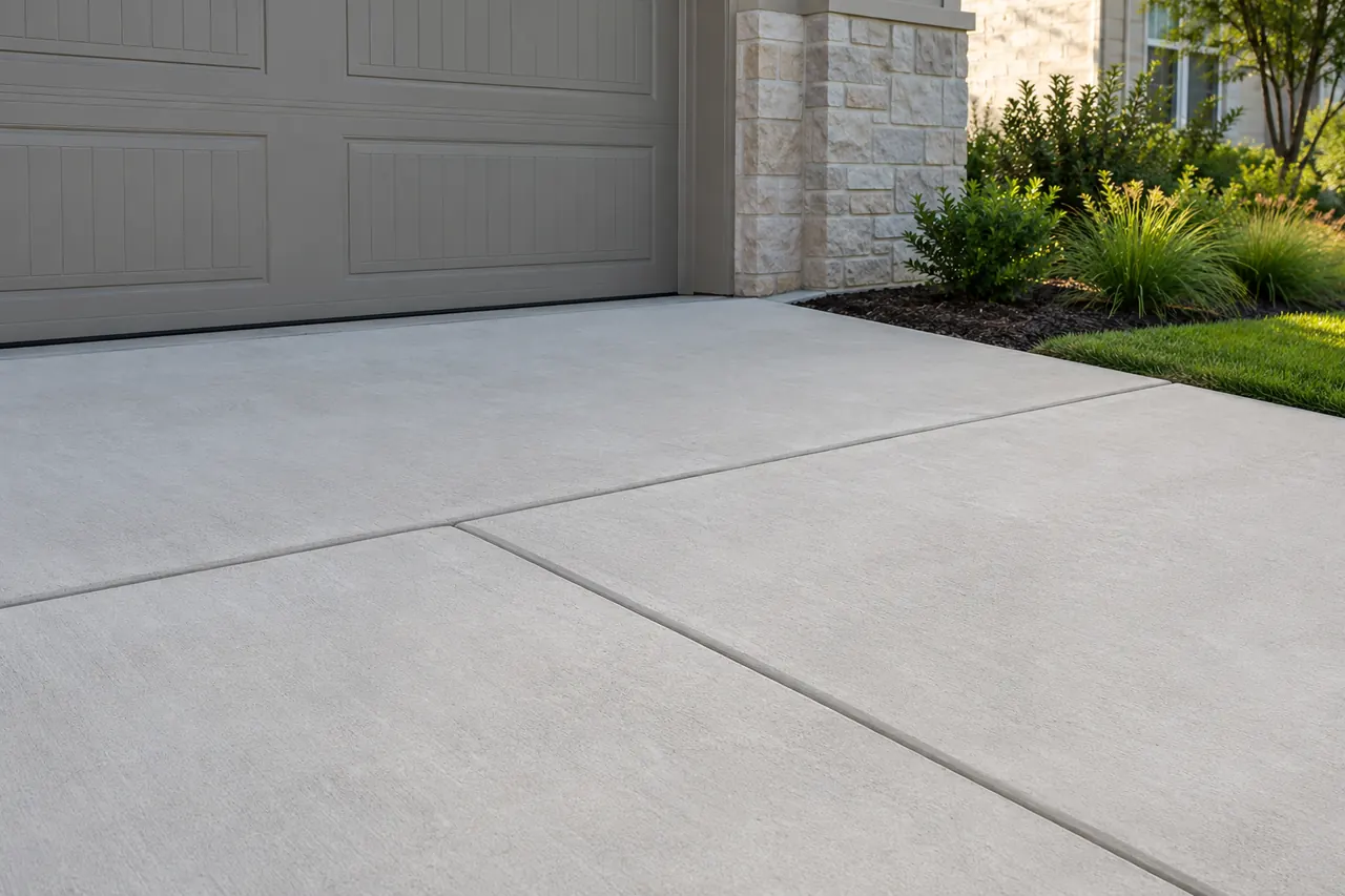 concrete driveways concept · Rowlett