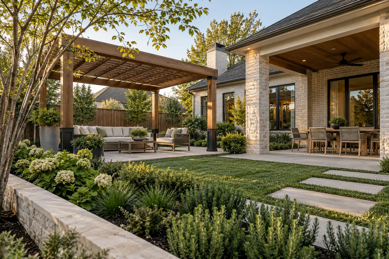 outdoor living concept · Rowlett