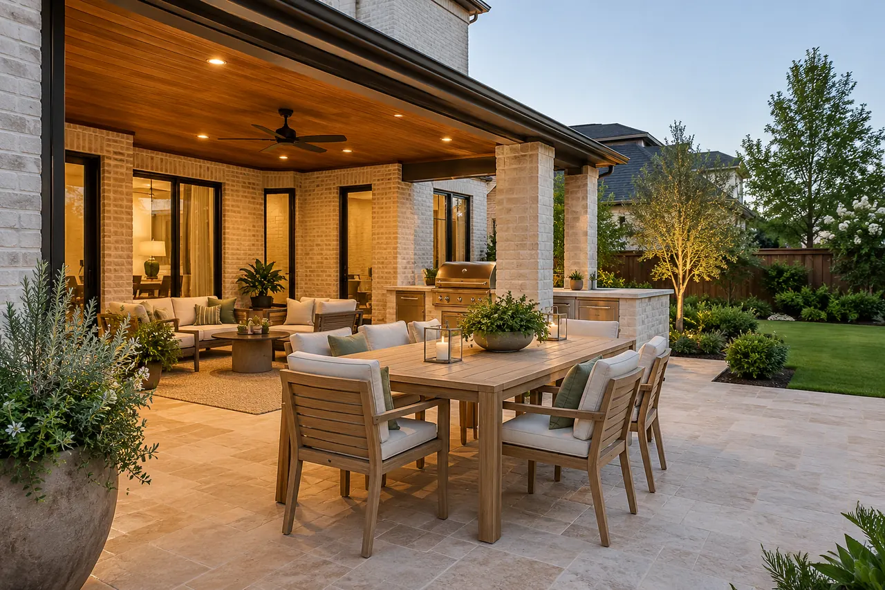 outdoor living concept · Rowlett