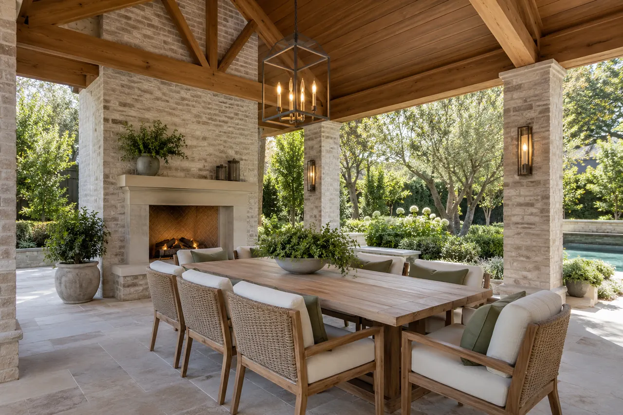 outdoor living concept · Rowlett