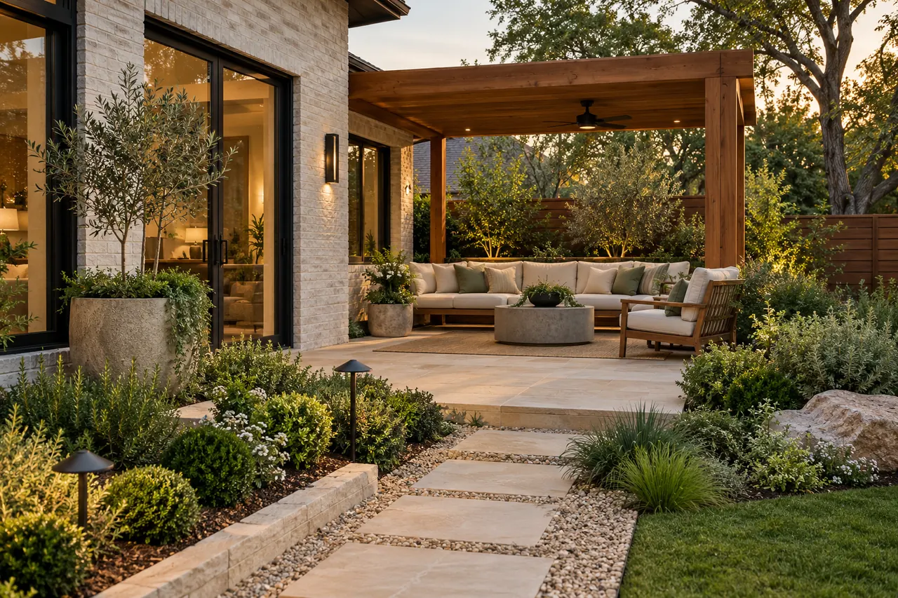 outdoor living concept · Rowlett