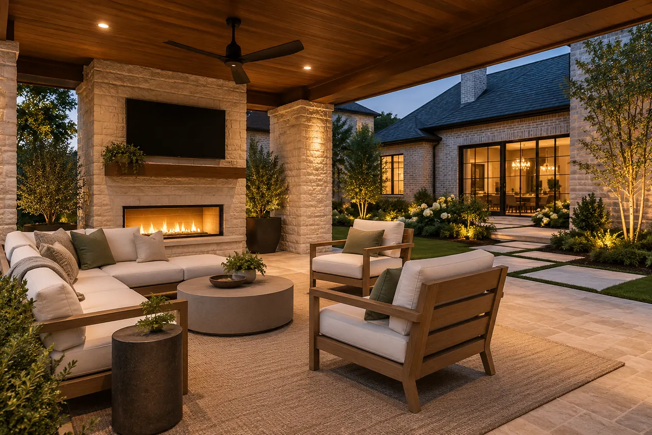 outdoor living concept · Rowlett