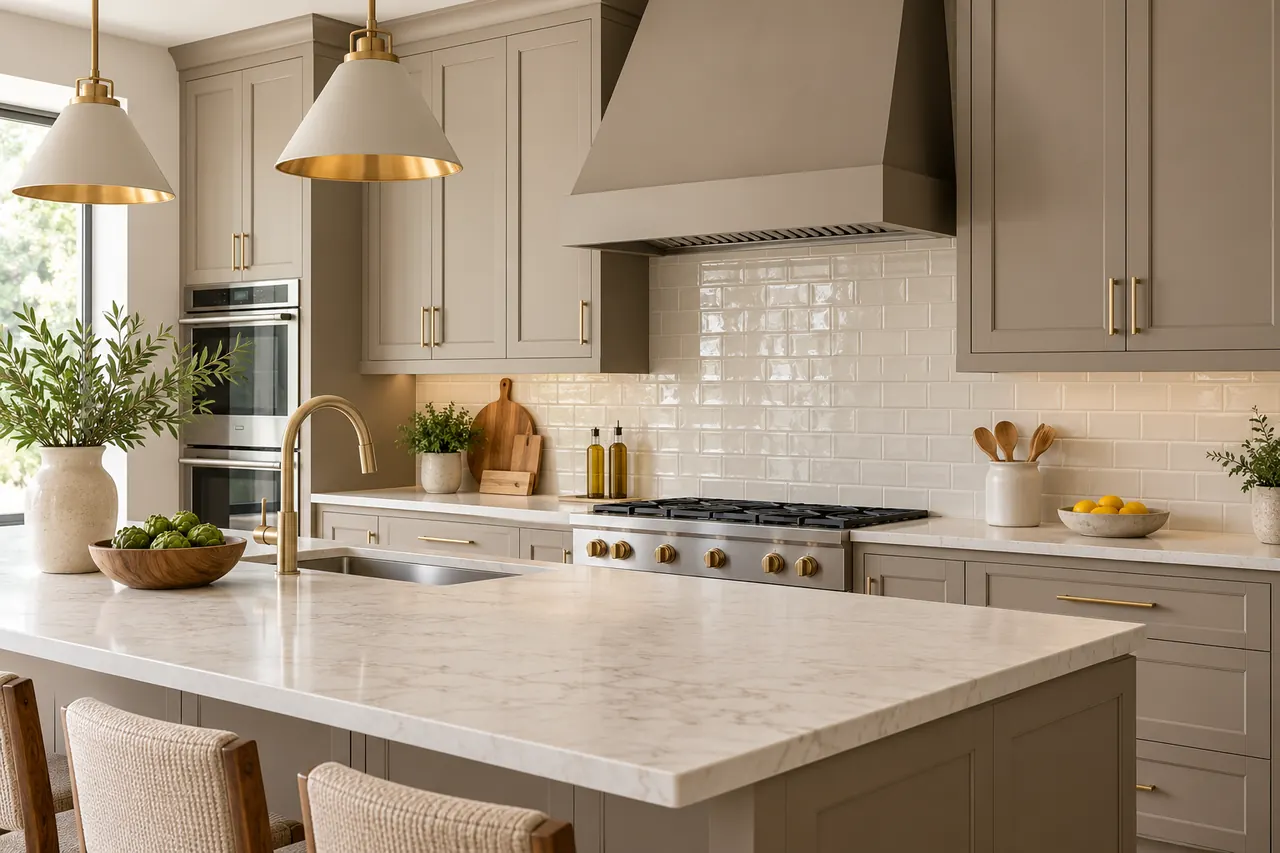 backsplash installation concept · Southlake