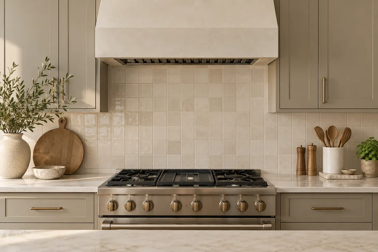 backsplash installation concept · Southlake
