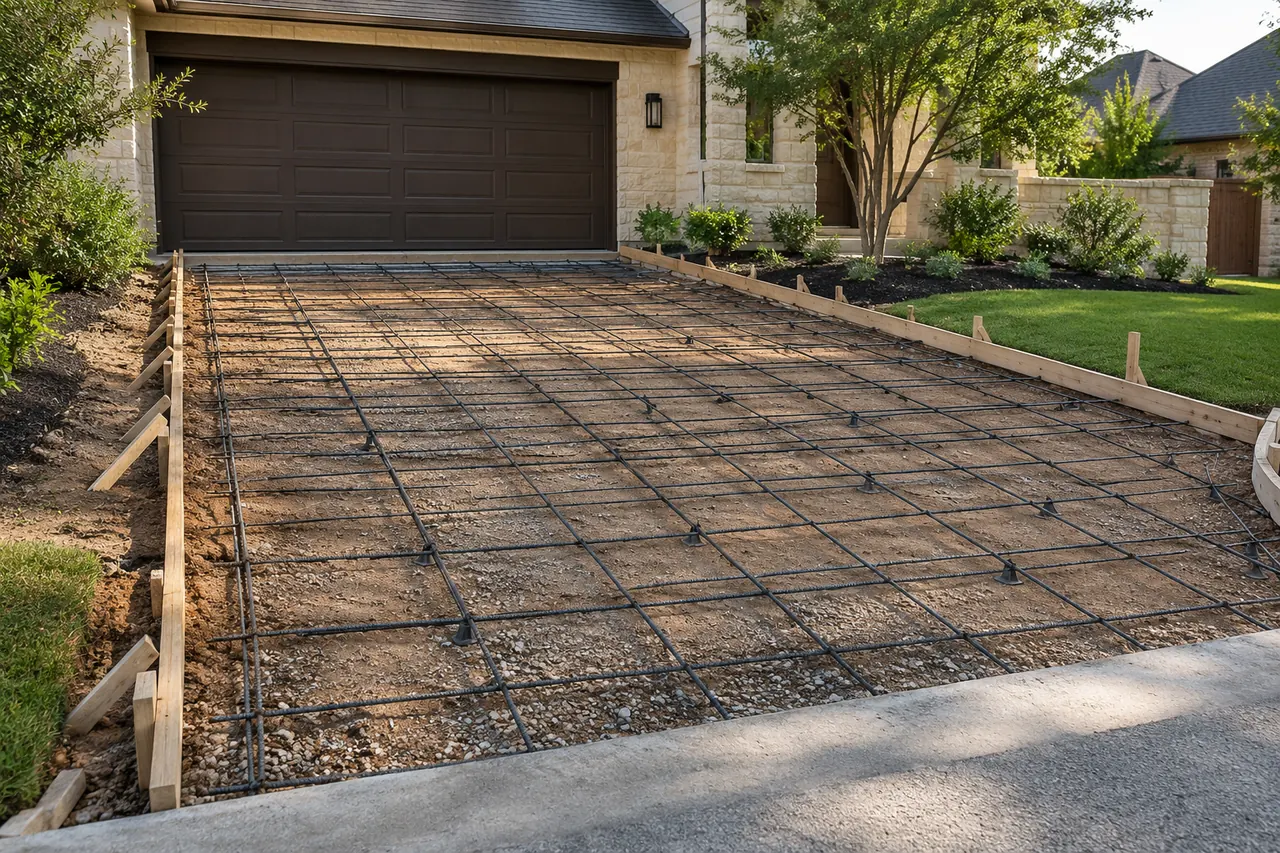 concrete driveways concept · Southlake