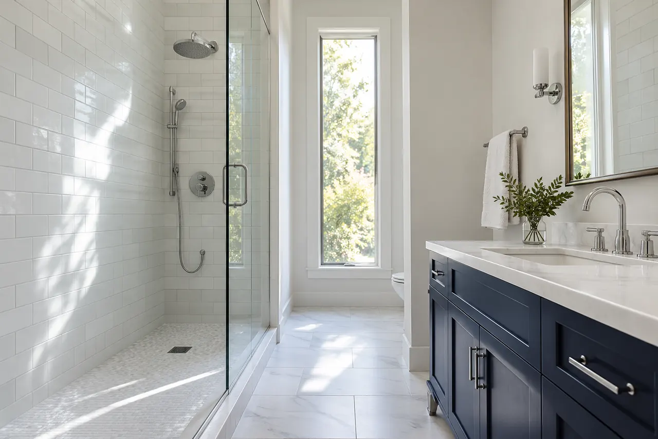 shower remodeling concept · Southlake