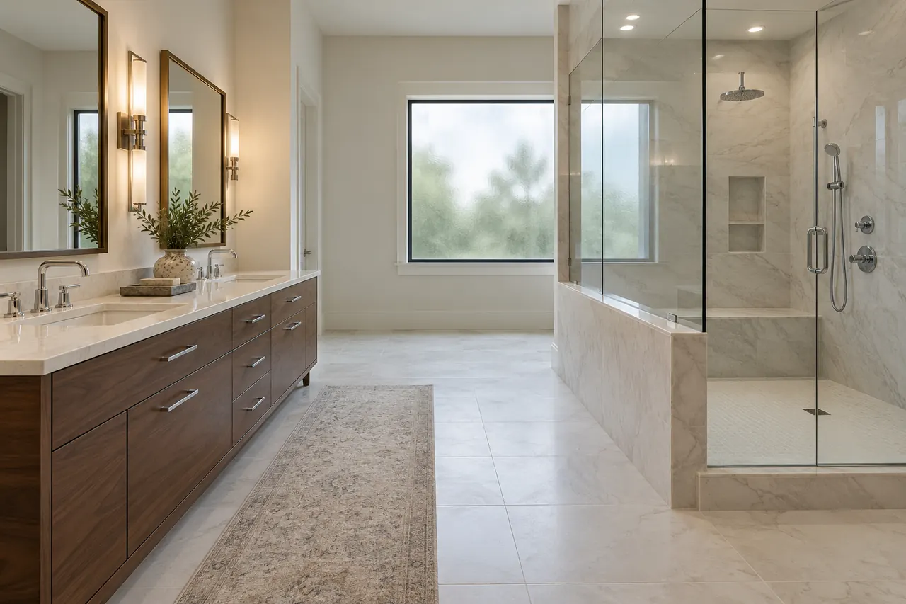 shower remodeling concept · Southlake