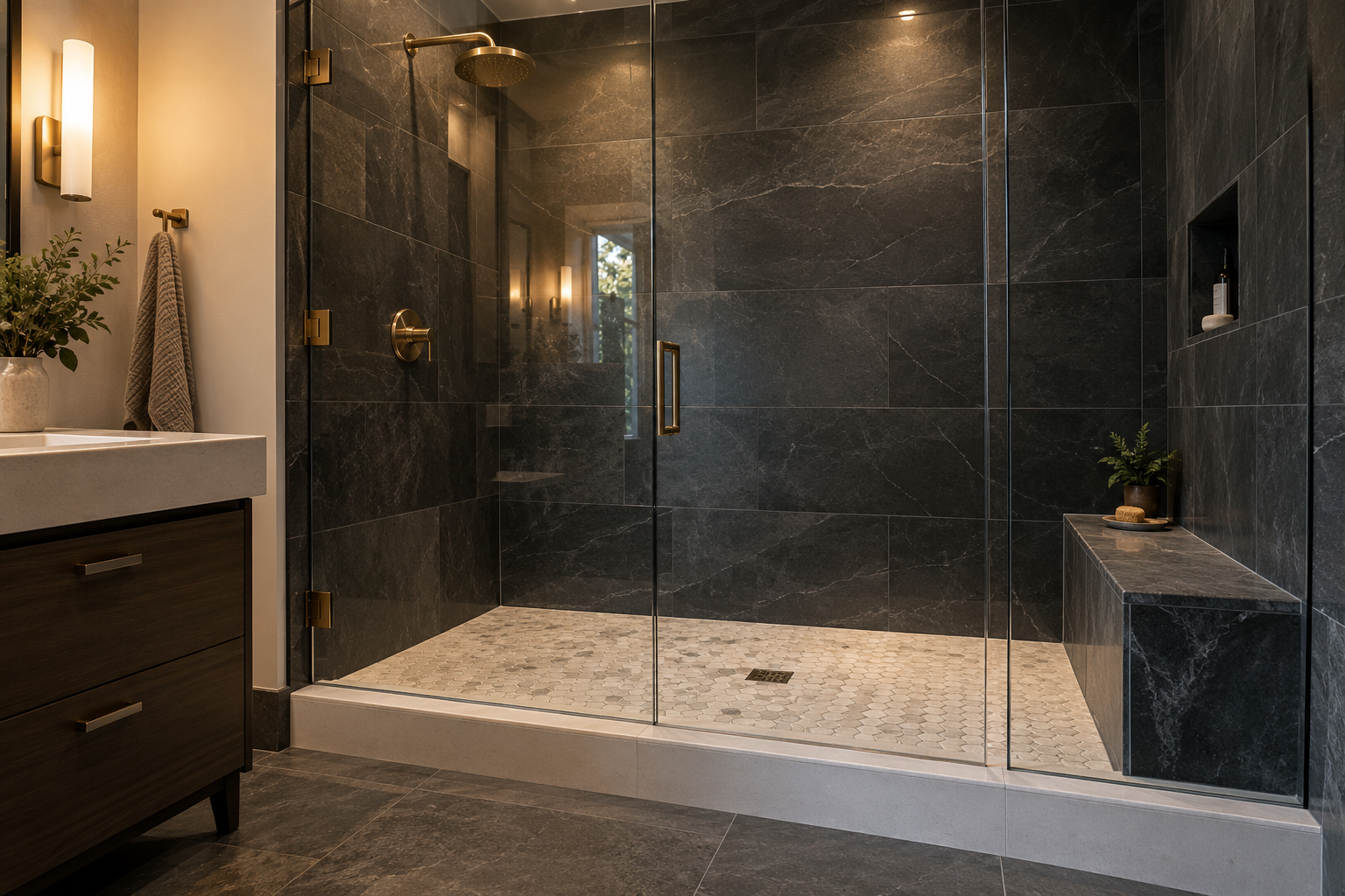 bathroom remodeling concept · Dallas