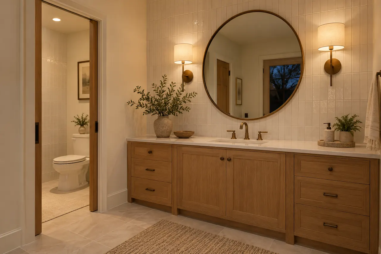 bathroom remodeling concept · Waxahachie