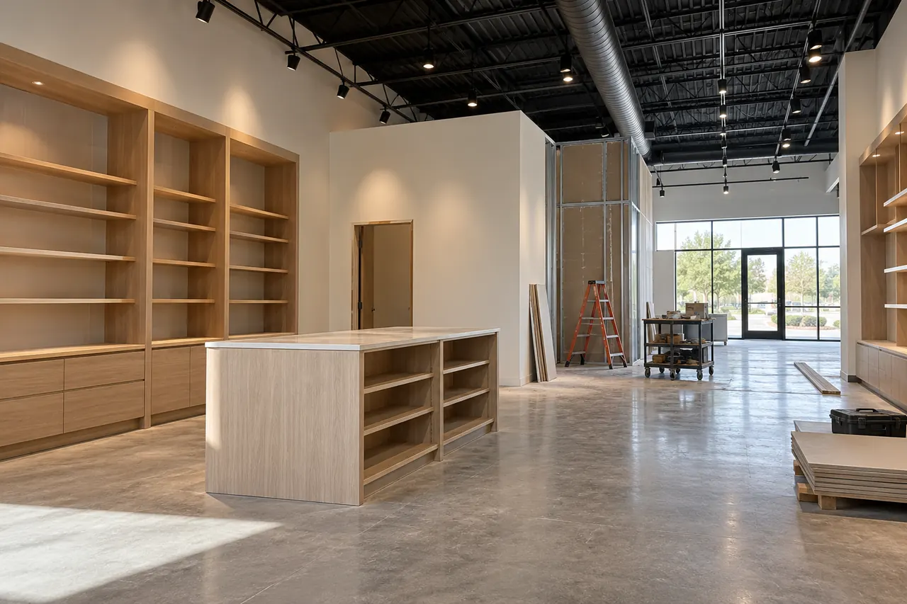 commercial construction concept · Waxahachie
