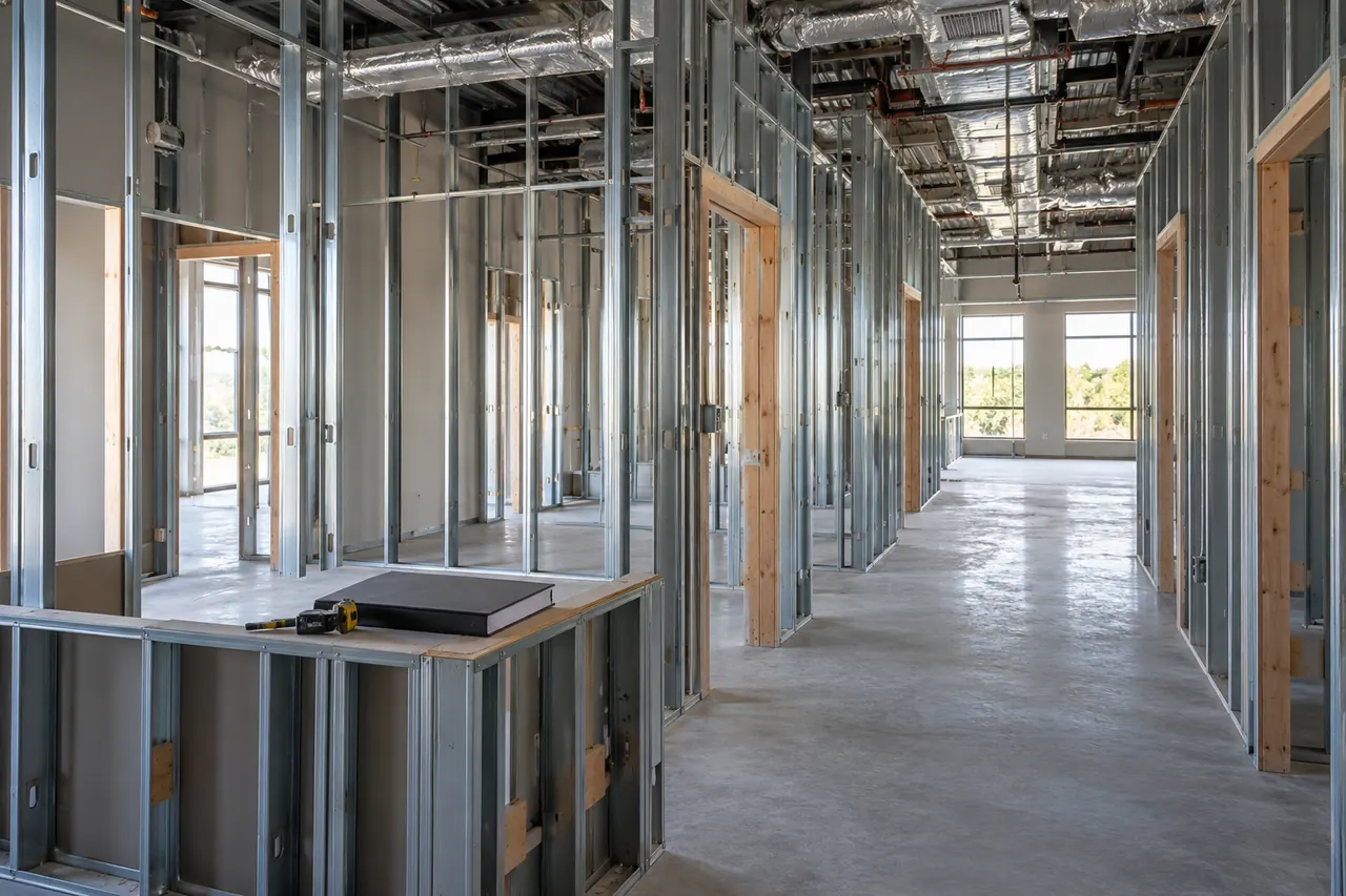 commercial construction concept · Waxahachie