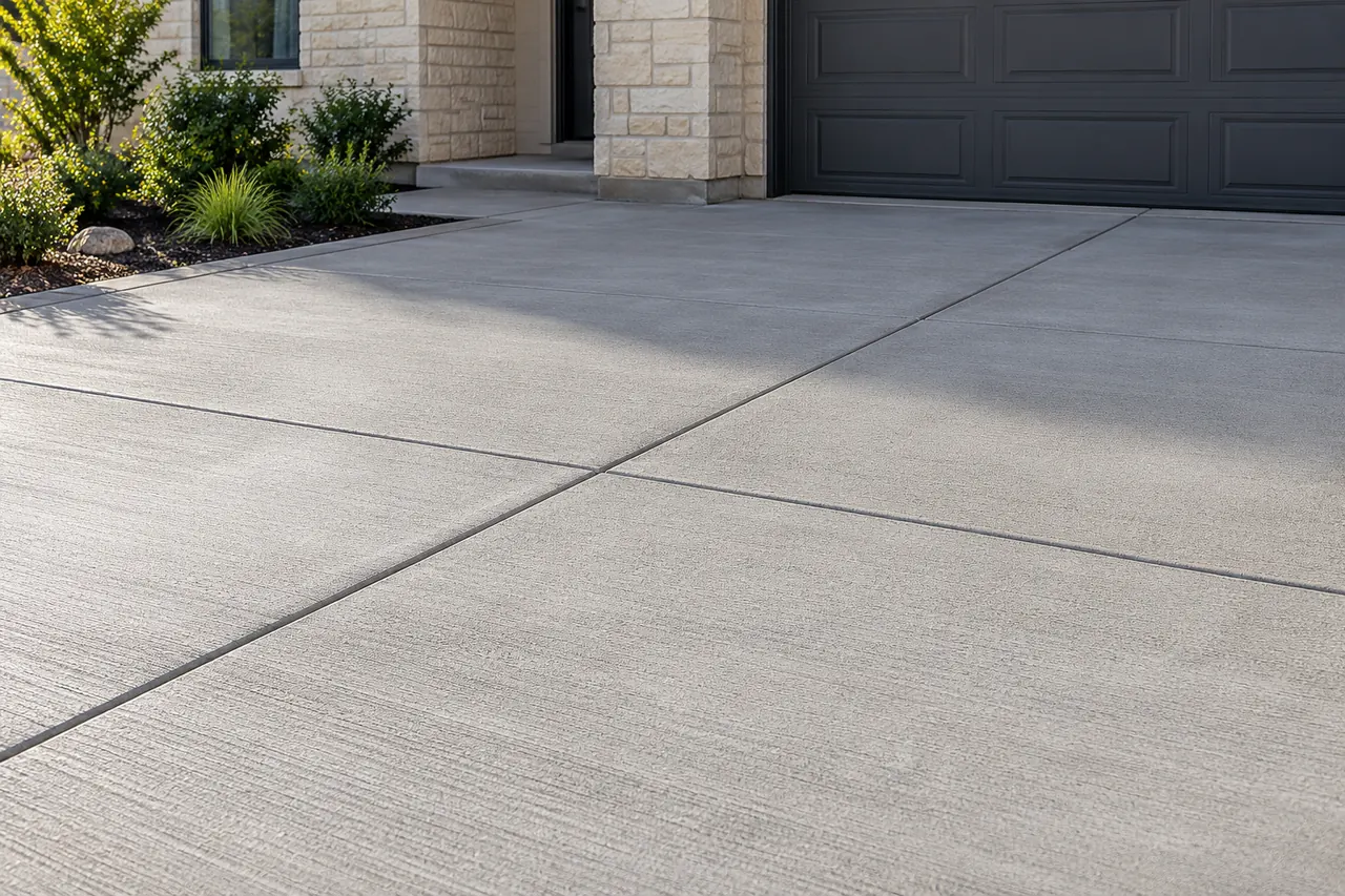 concrete driveways concept · Waxahachie