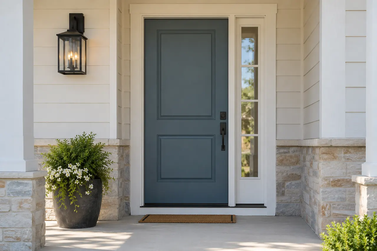 door installation concept · Waxahachie
