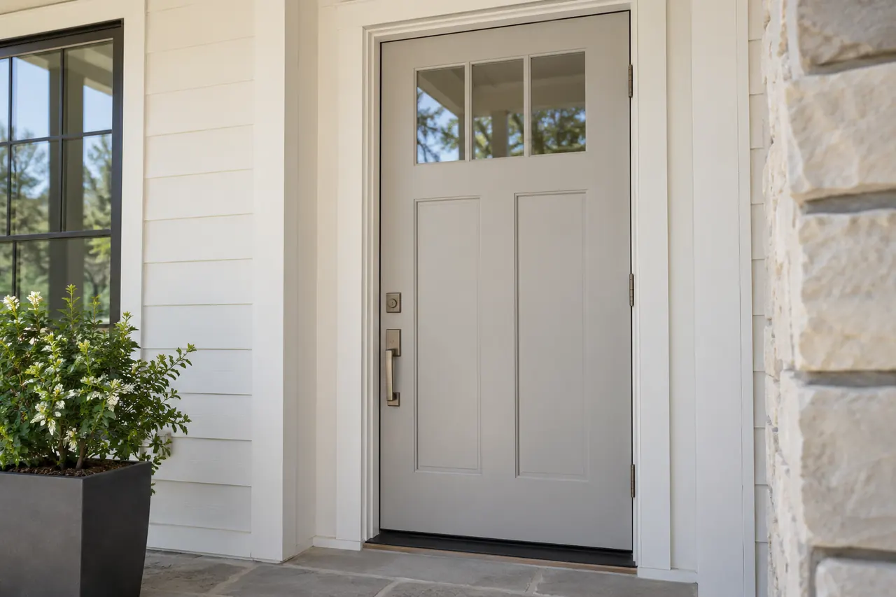 door installation concept · Waxahachie