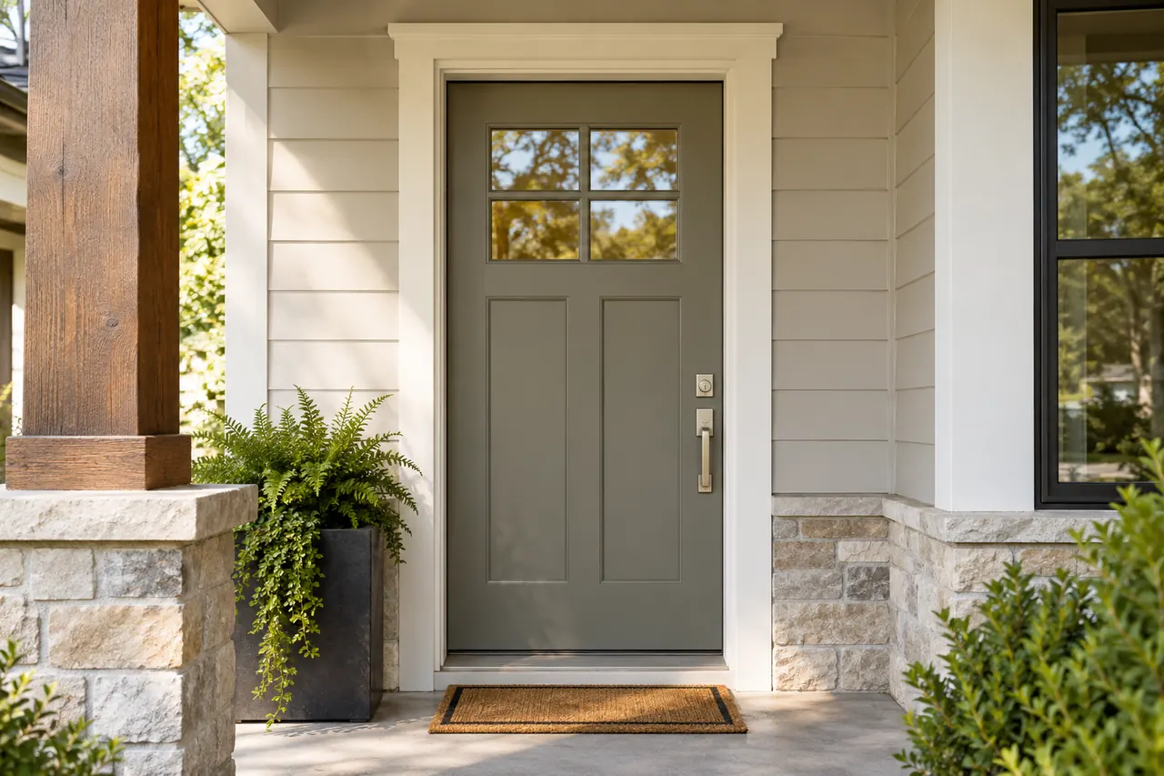 door installation concept · Waxahachie