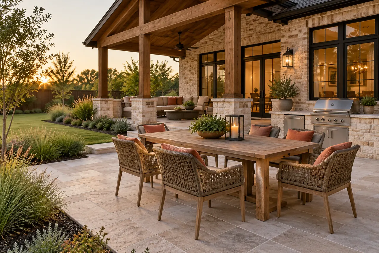 outdoor living concept · Waxahachie