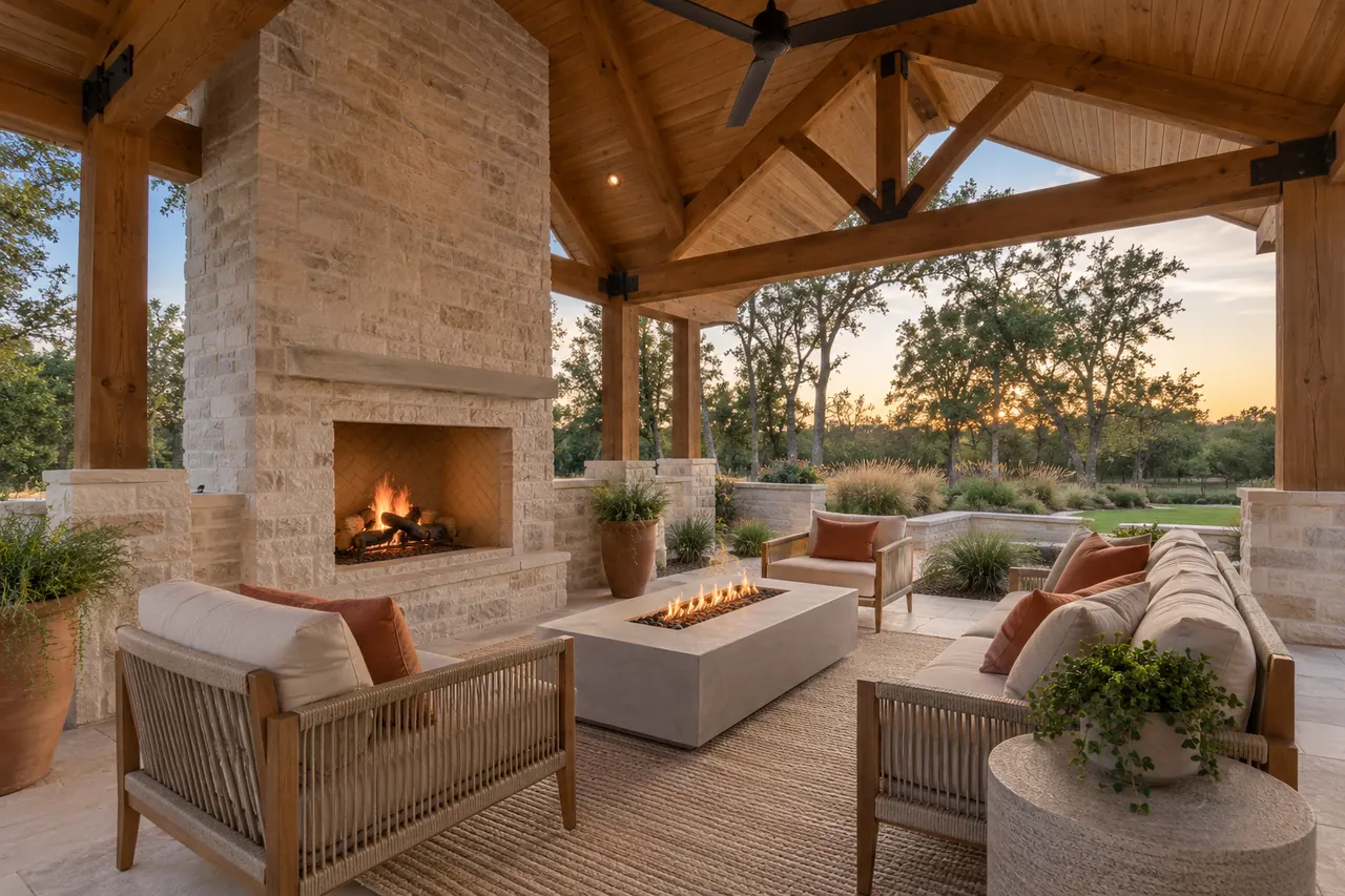 outdoor living concept · Waxahachie
