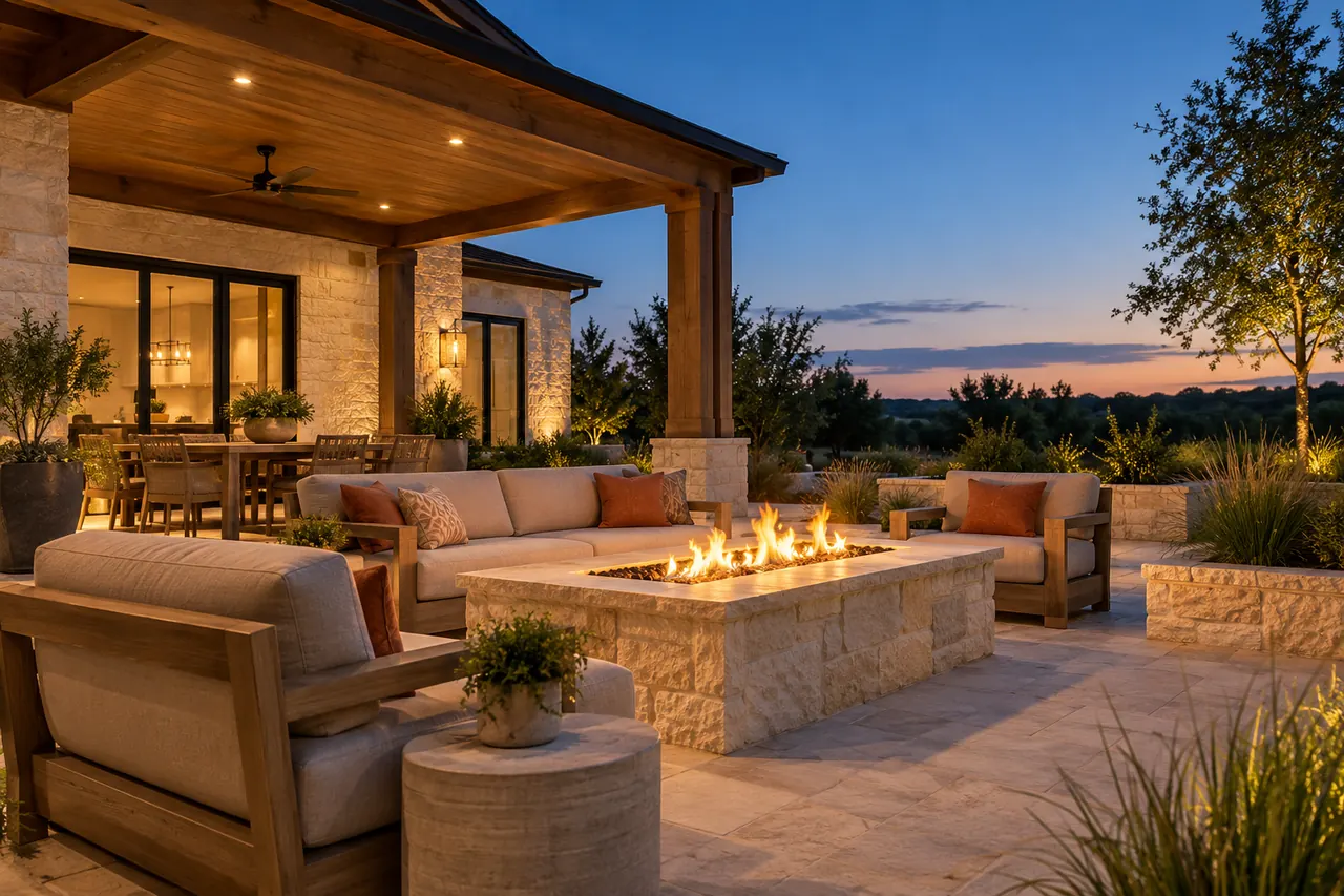 outdoor living concept · Waxahachie