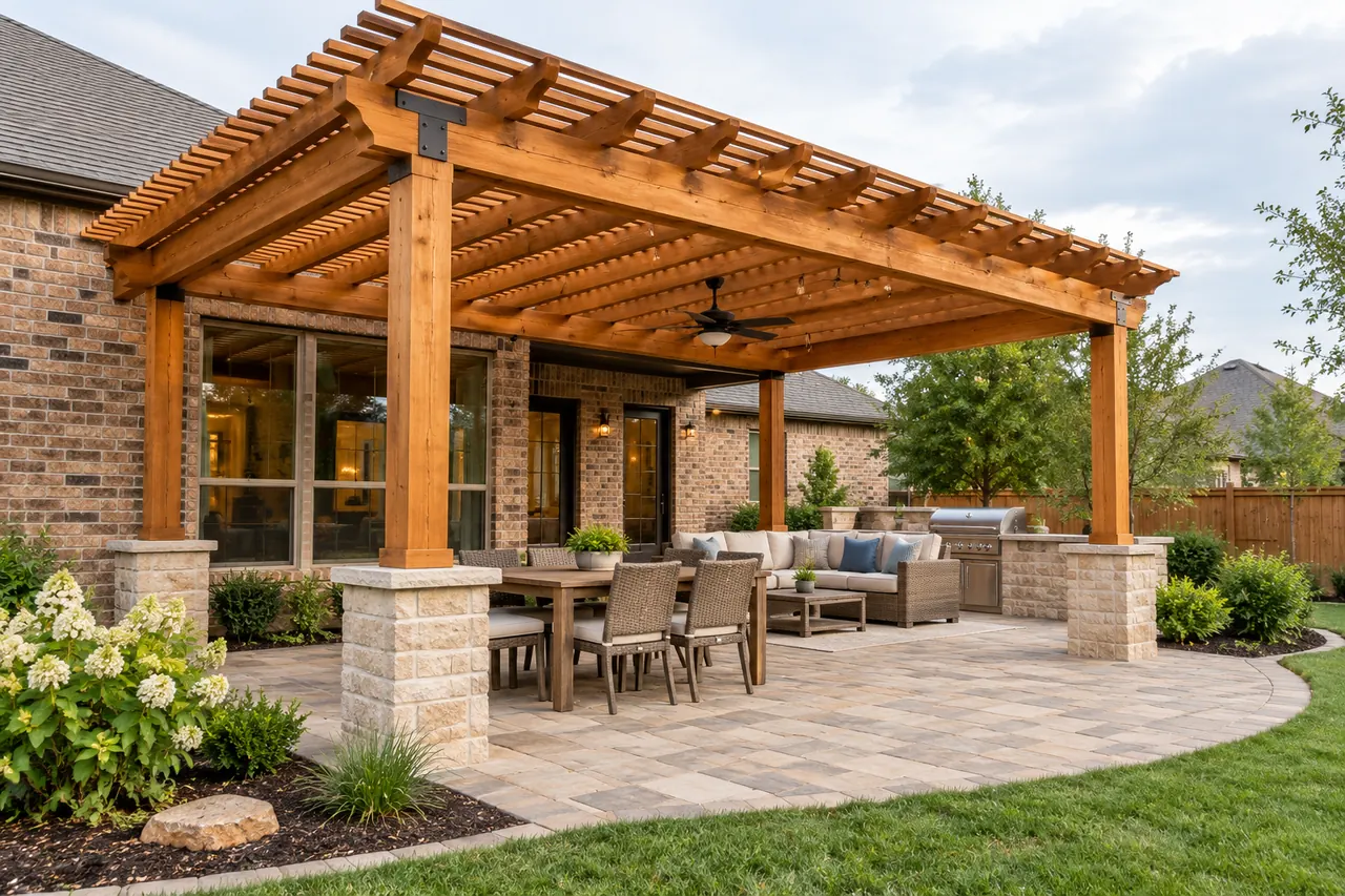 pergolas concept · Waxahachie