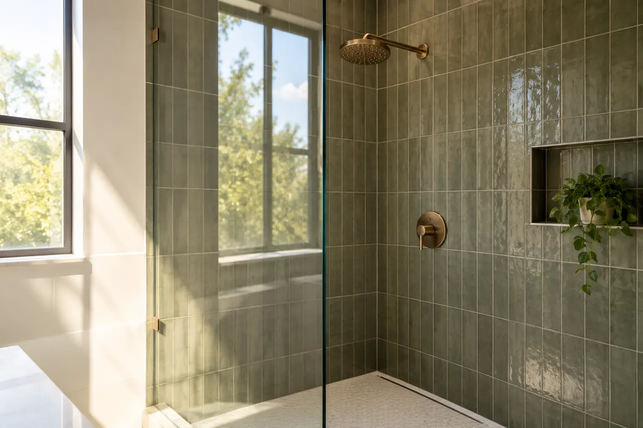 shower remodeling concept · Waxahachie