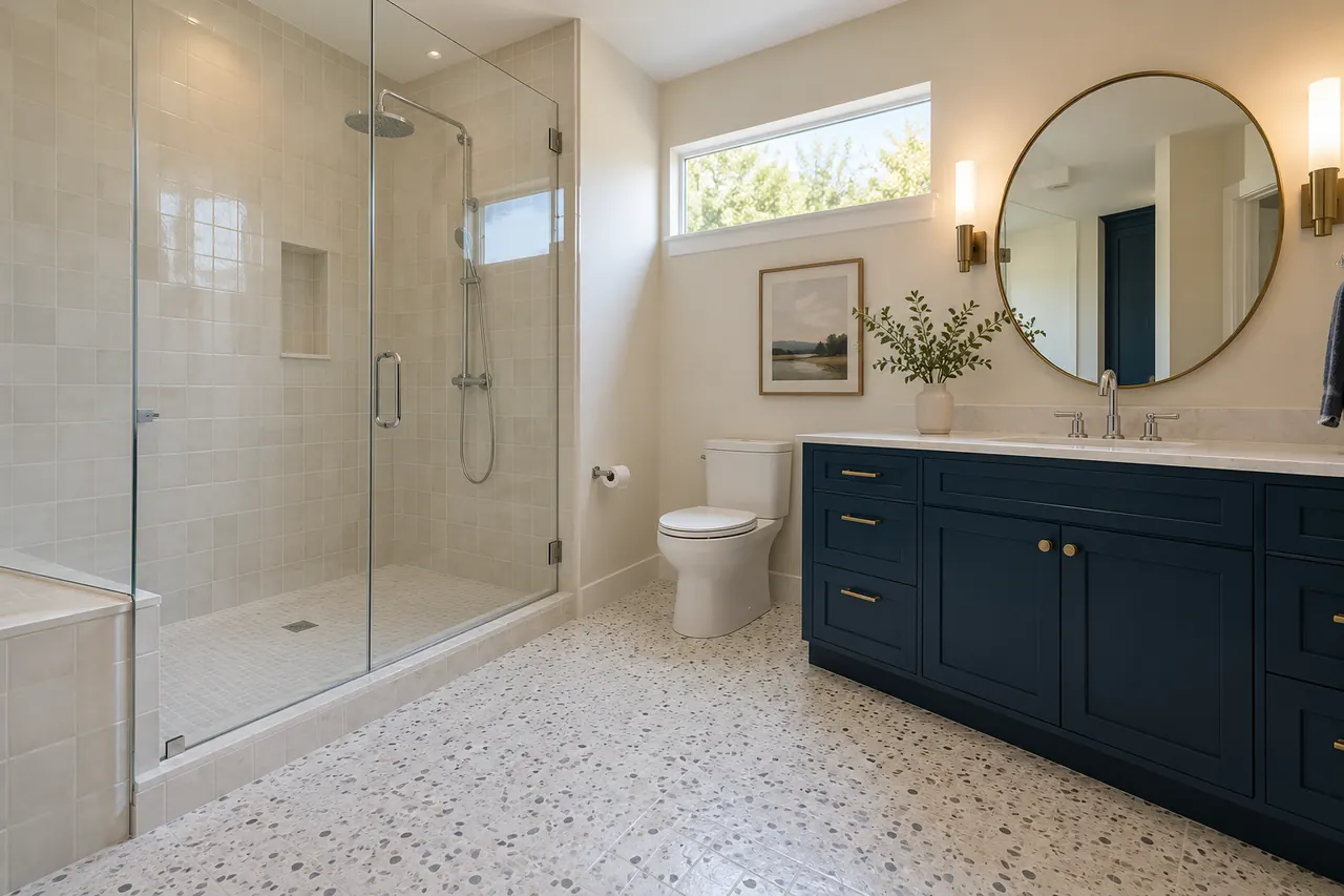 shower remodeling concept · Waxahachie