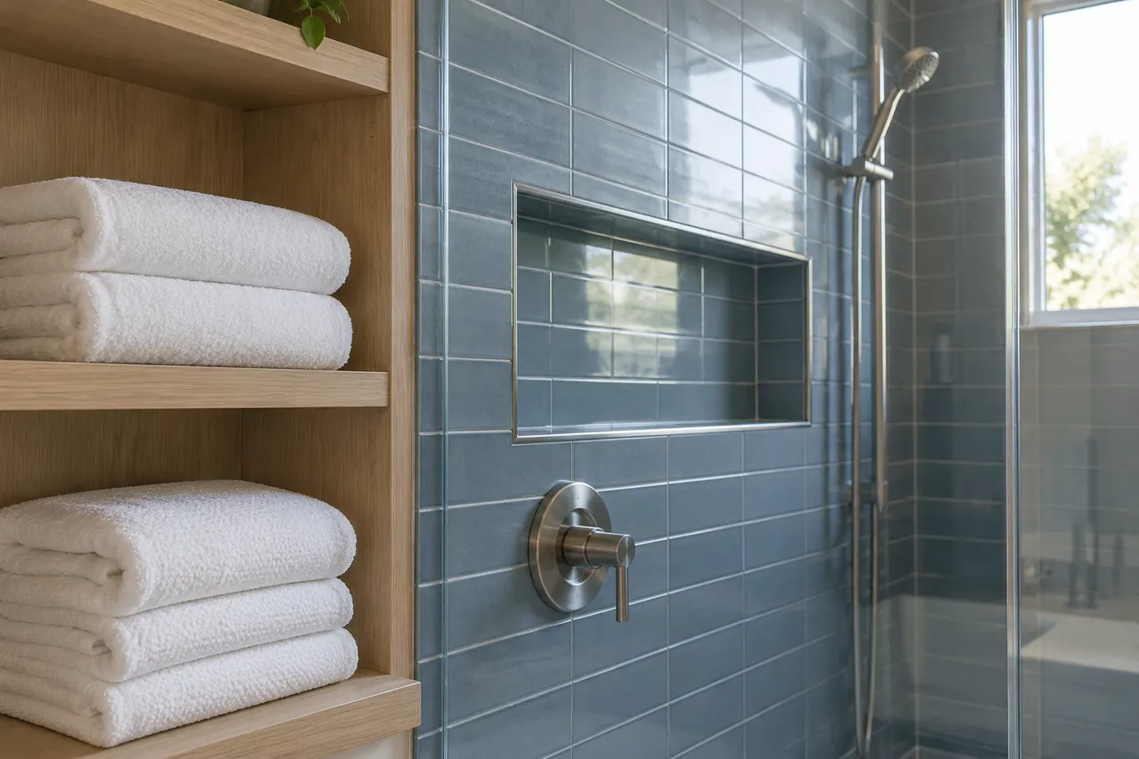 shower remodeling concept · Waxahachie