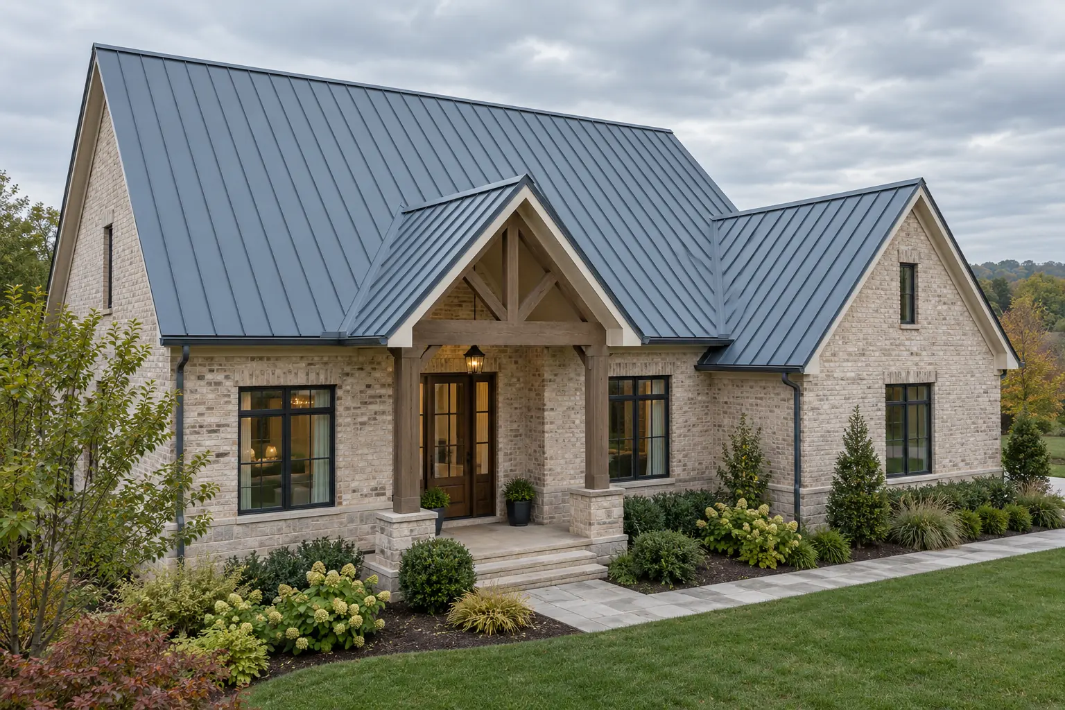 Roofing concept · Garland