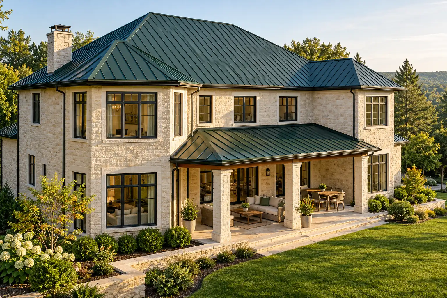 Roofing concept · Grapevine