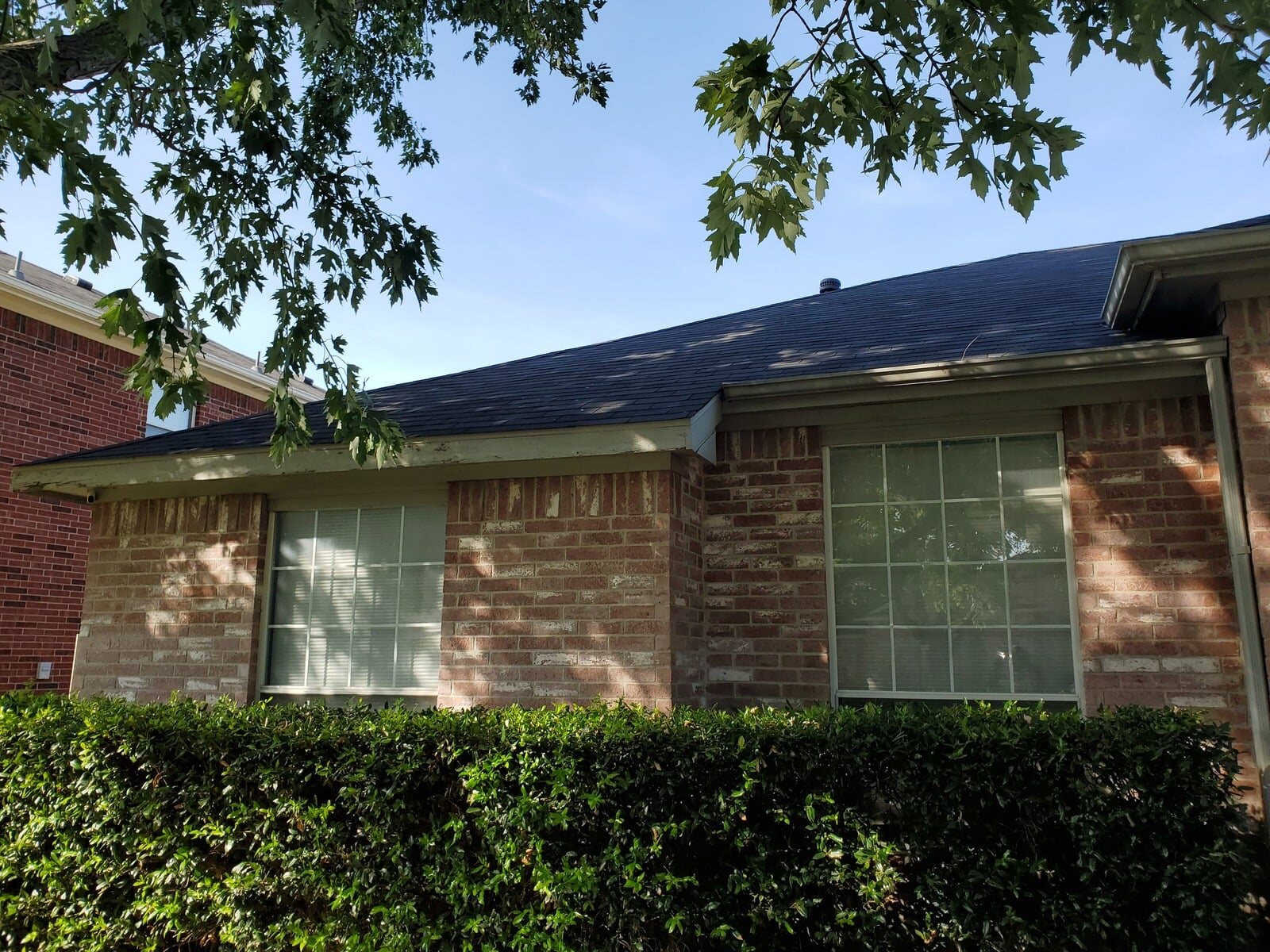 Second residential roofing project by Luna General Contractors